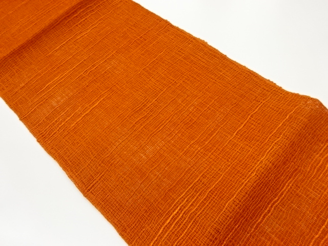 羅すくい織織り柄名古屋帯